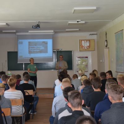 Szkolny Dzień Bezpieczeństwa Cyfrowego w Liceum w ZSZ im. J. Ruszkowskiego w Pułtusku